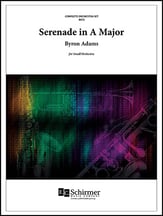 Serenade in A Major Orchestra sheet music cover